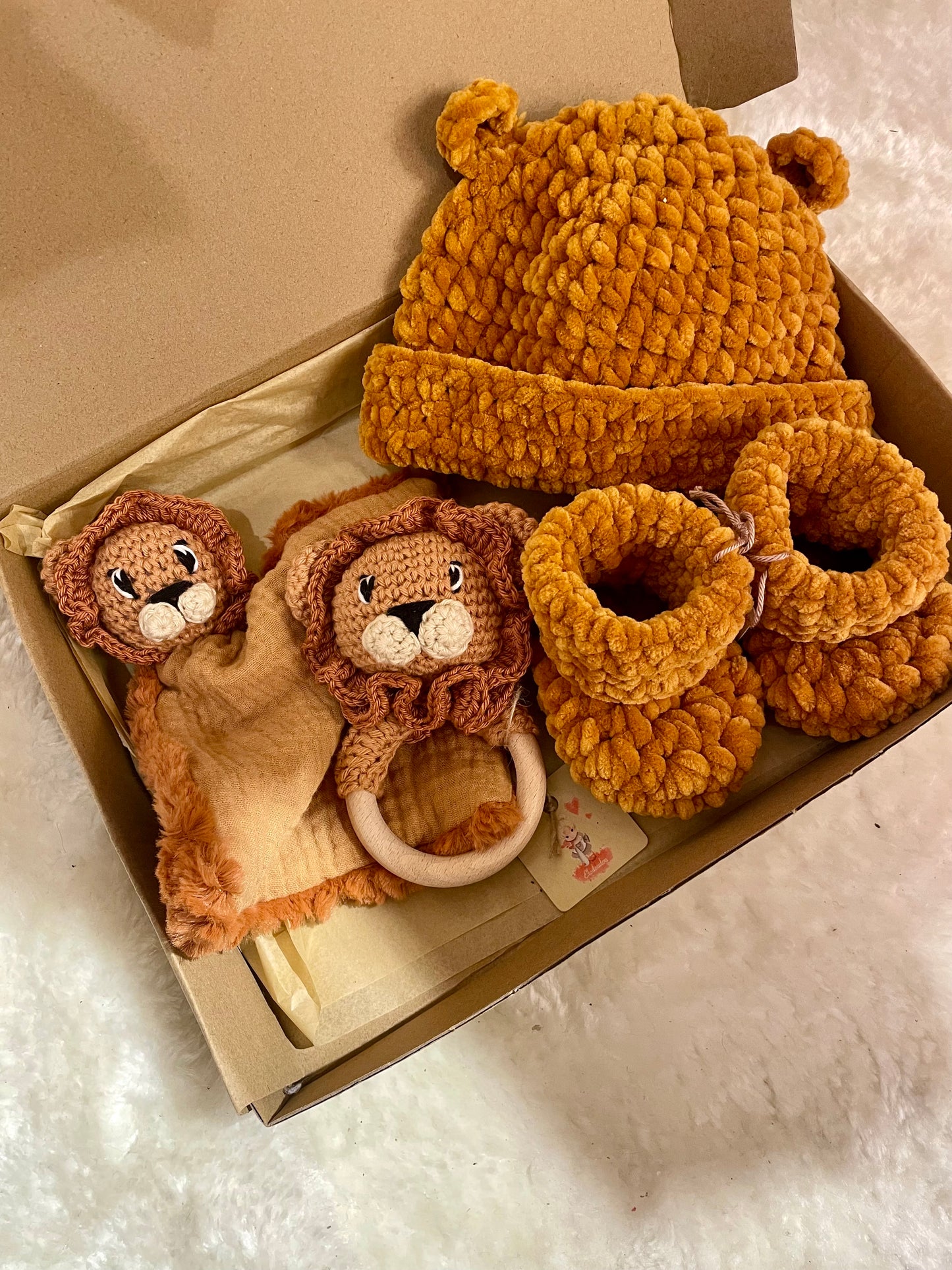 Coffret naissance lion