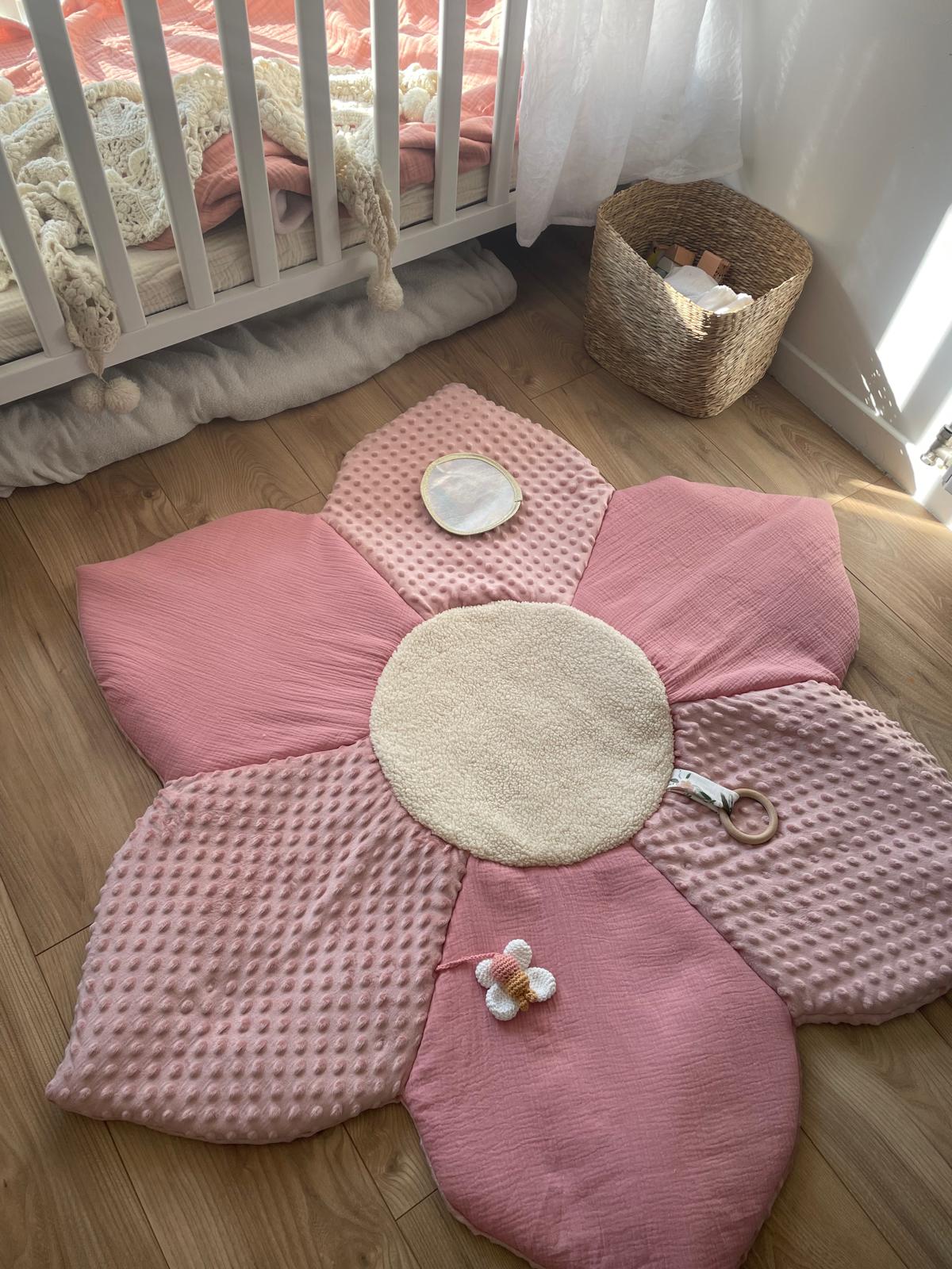 Tapis d'eveil fleurs