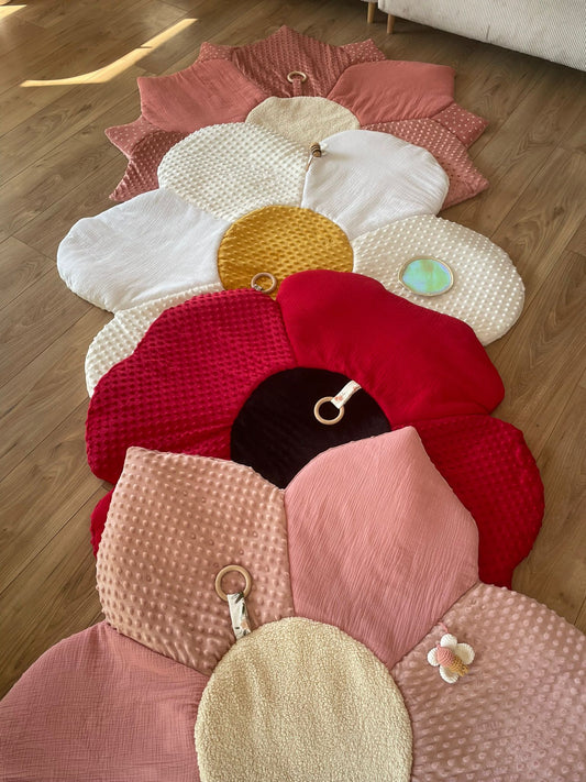 Tapis d'eveil fleurs