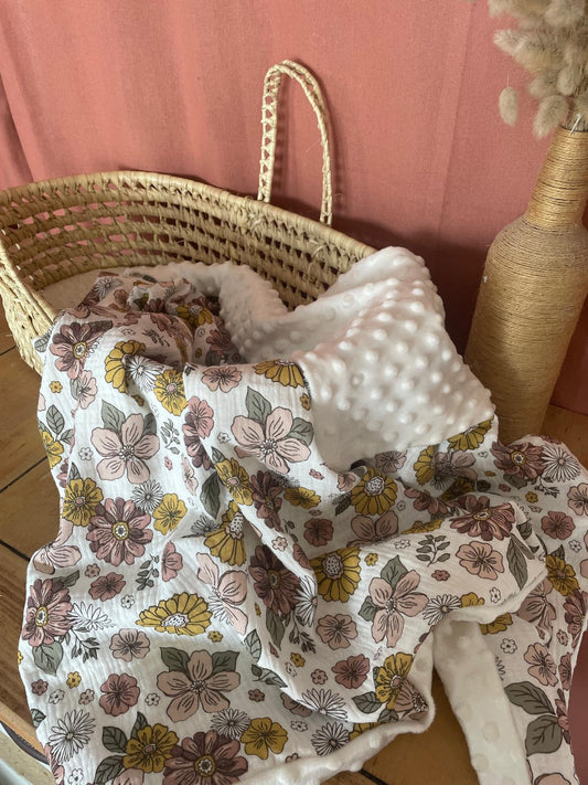 Couverture fleurie