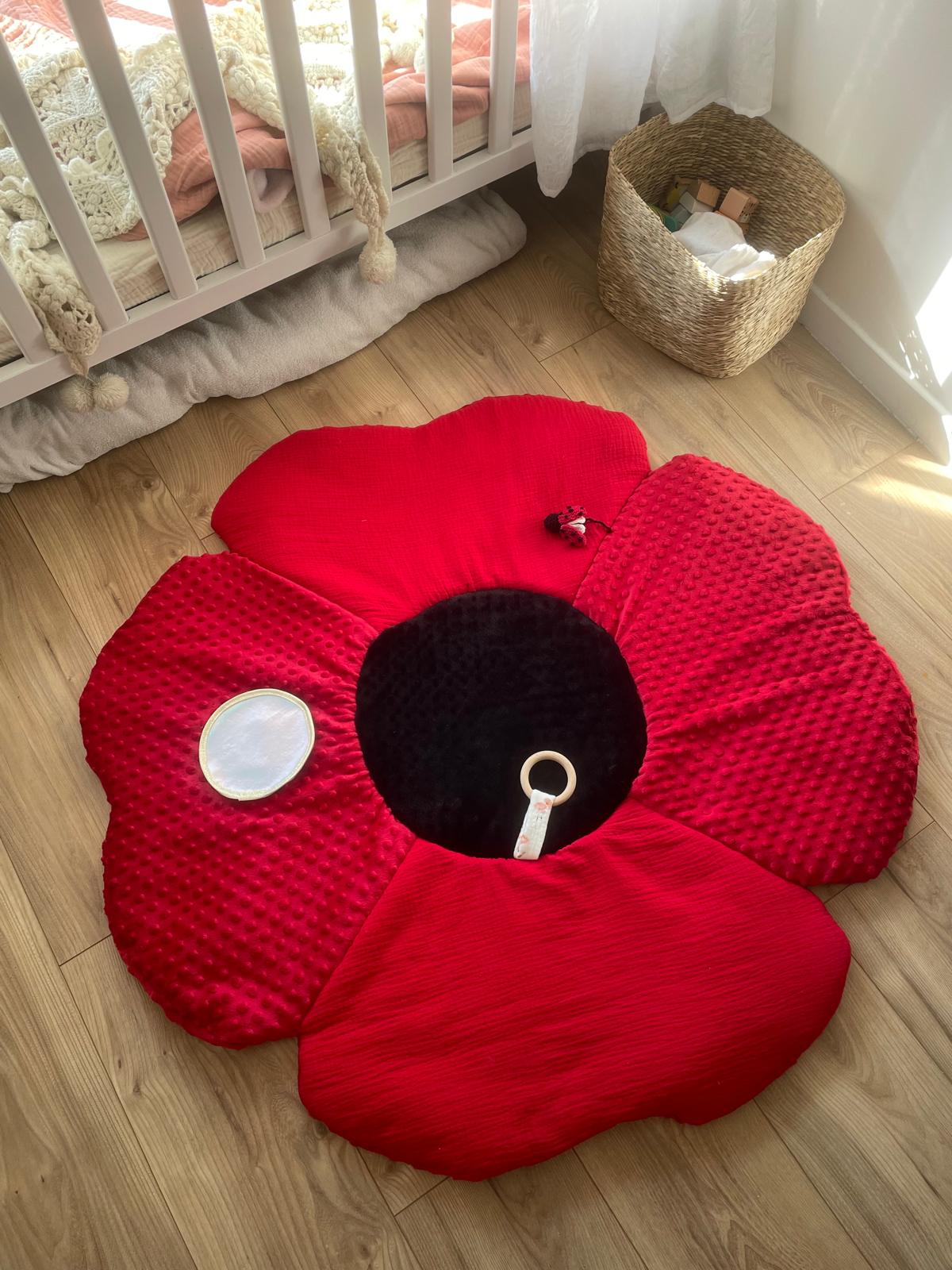 Tapis d'eveil fleurs