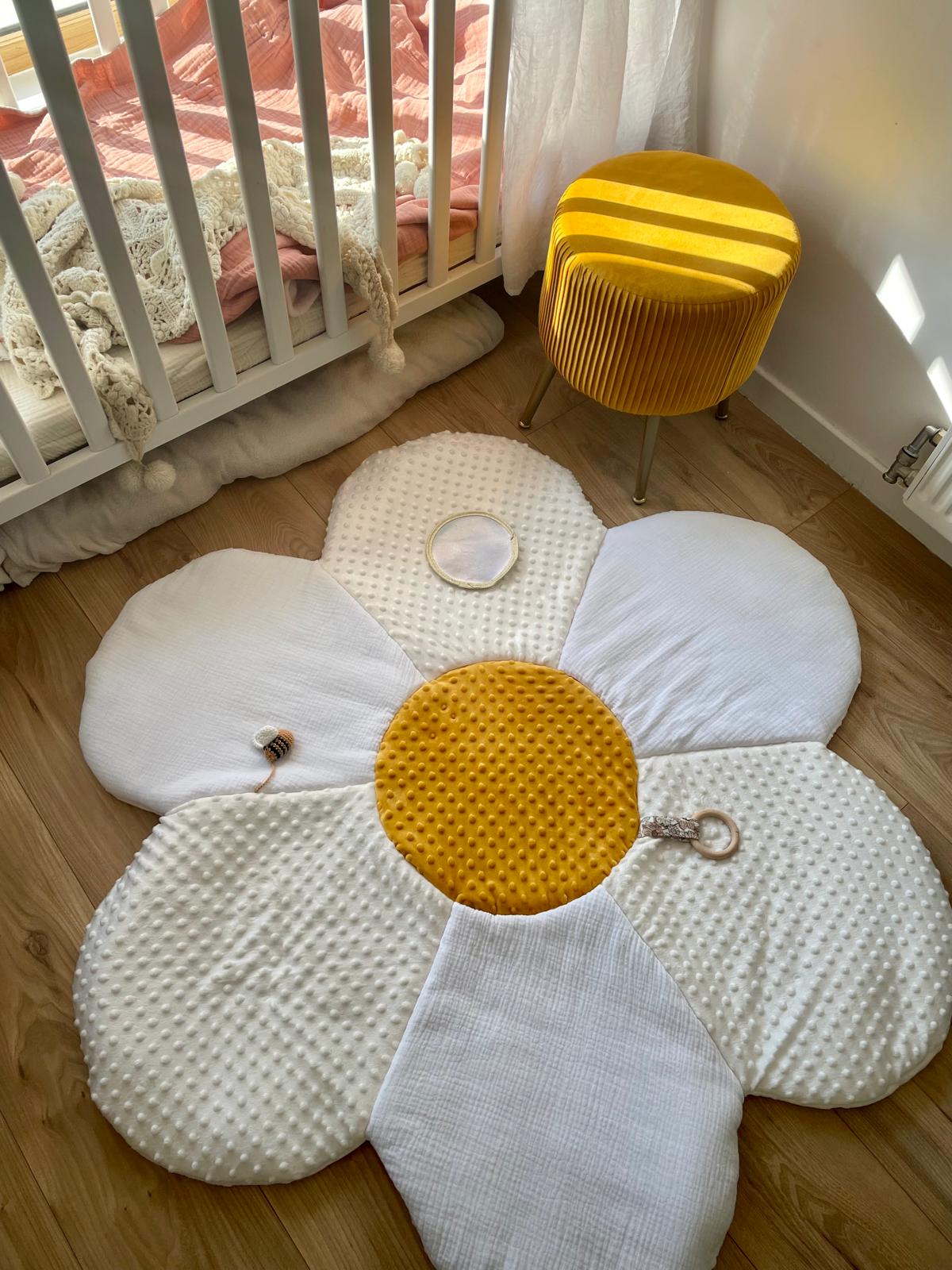 Tapis d'eveil fleurs