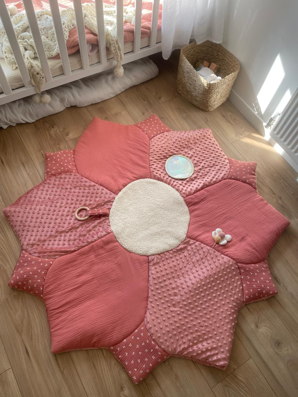 Tapis d'eveil fleurs